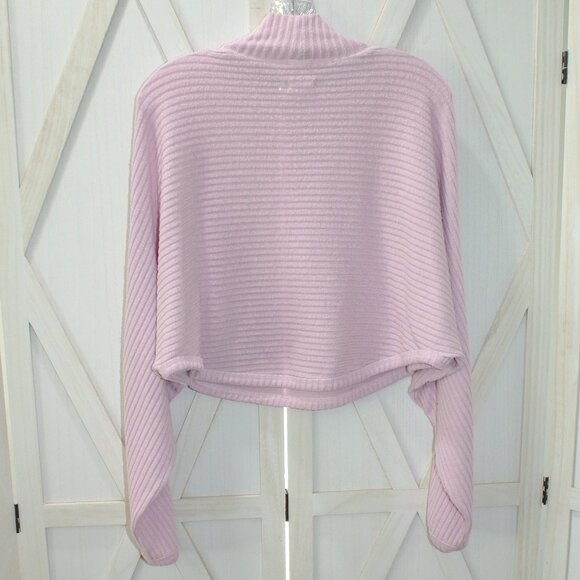 Anthropologie Pilcro Cozy Ribbed Turtleneck Batwing Pullover - Picture 5 of 7